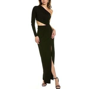 Ronny Kobo Collection Lorina High Slit Maxi Dress Cutout One Shoulder‎ Cocktail